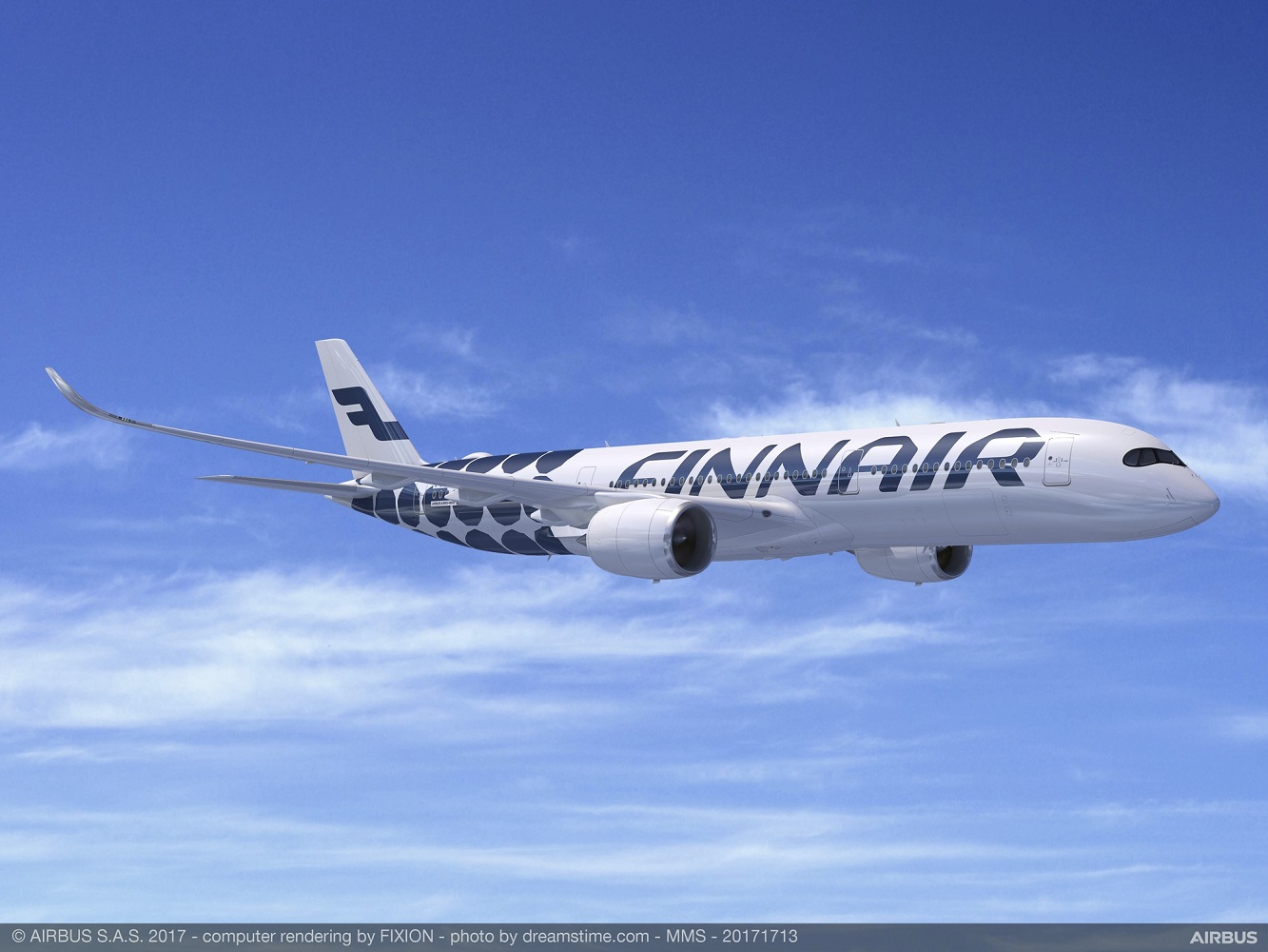 Finnair A350 Marimekko Livery Kivet 1