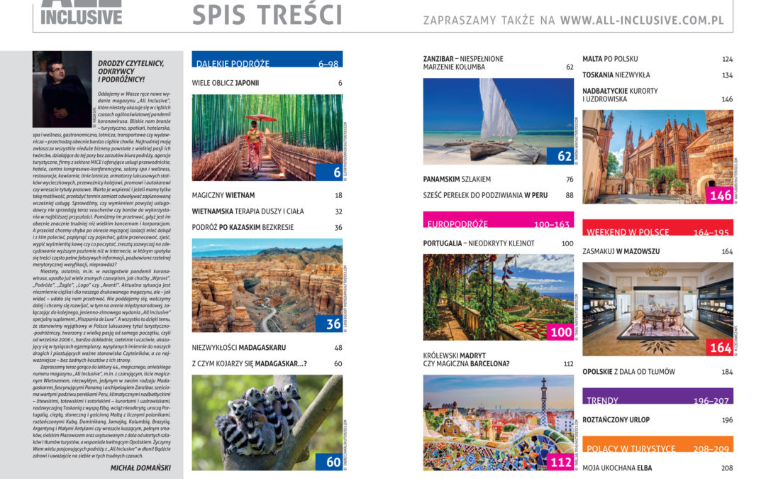 Już jest najnowsze, wiosenno-letnie wydanie magazynu „All Inclusive”!