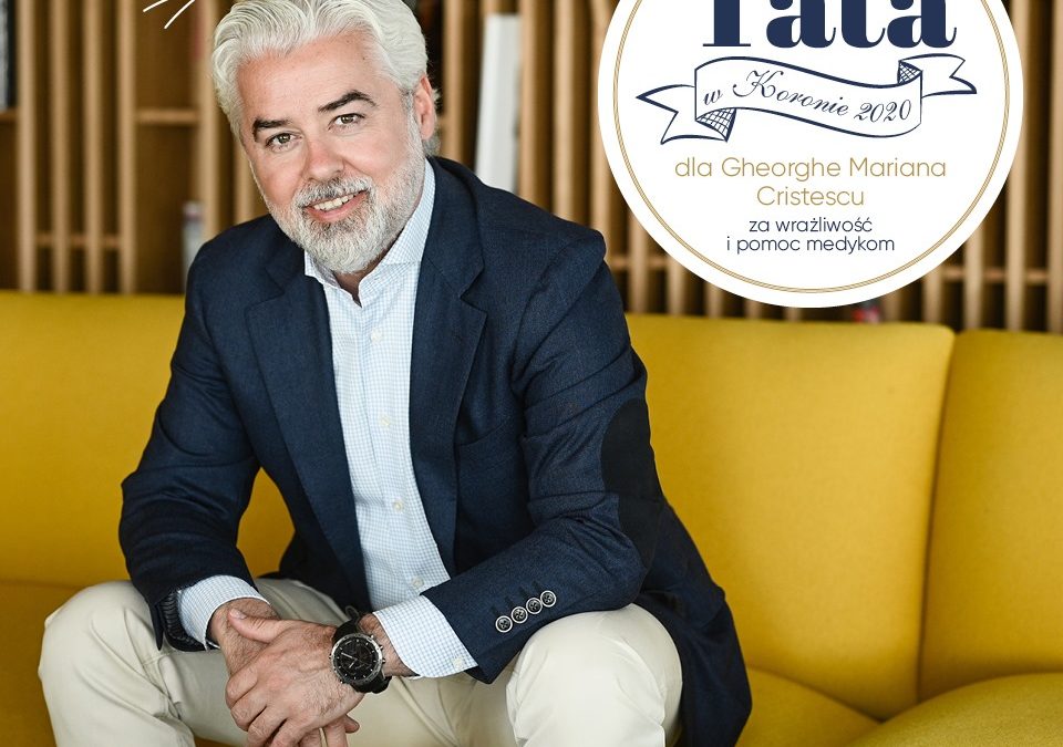 Gheorghe Marian Cristescu jako pierwszy hotelarz w historii zwyciężył w plebiscycie Tata w Koronie