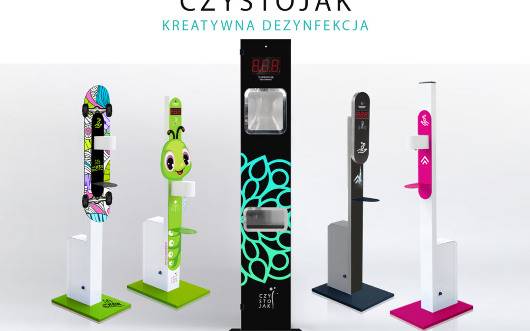 Toruński Czystojak dezynfekuje dłonie Polakom!