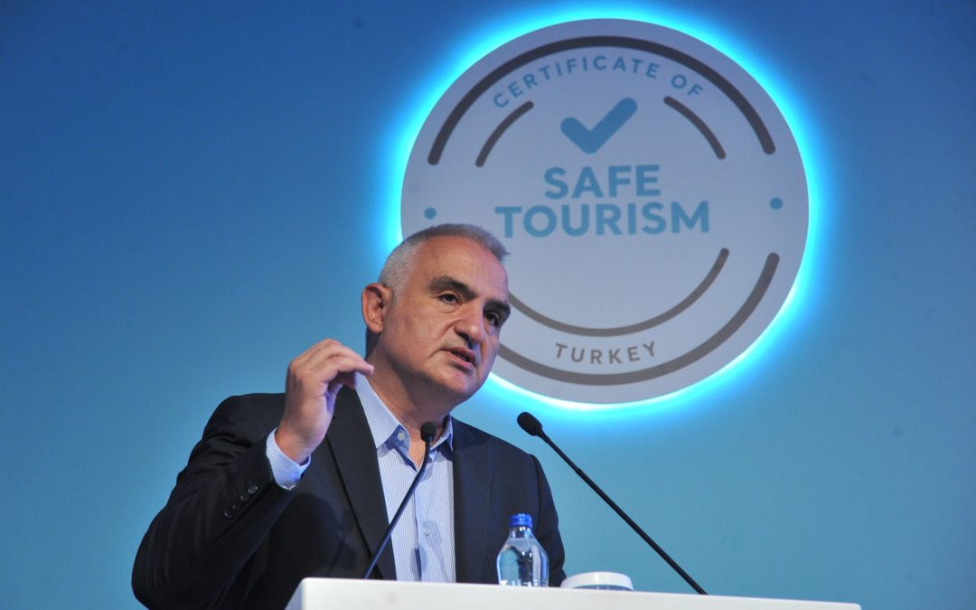 Spotkanie ministra kultury i turystyki Republiki Turcji z ambasadorami w Antalyi