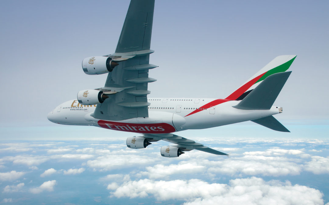 Emirates polecą Airbusem A380 do londyńskiego Heathrow i Paryża, a także dodają Dhakę i Monachium do siatki połączeń