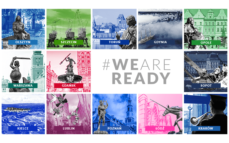 #CityIsReady Polskie miasta gotowe na turystów: kontynuacja kampanii #CityWillWait