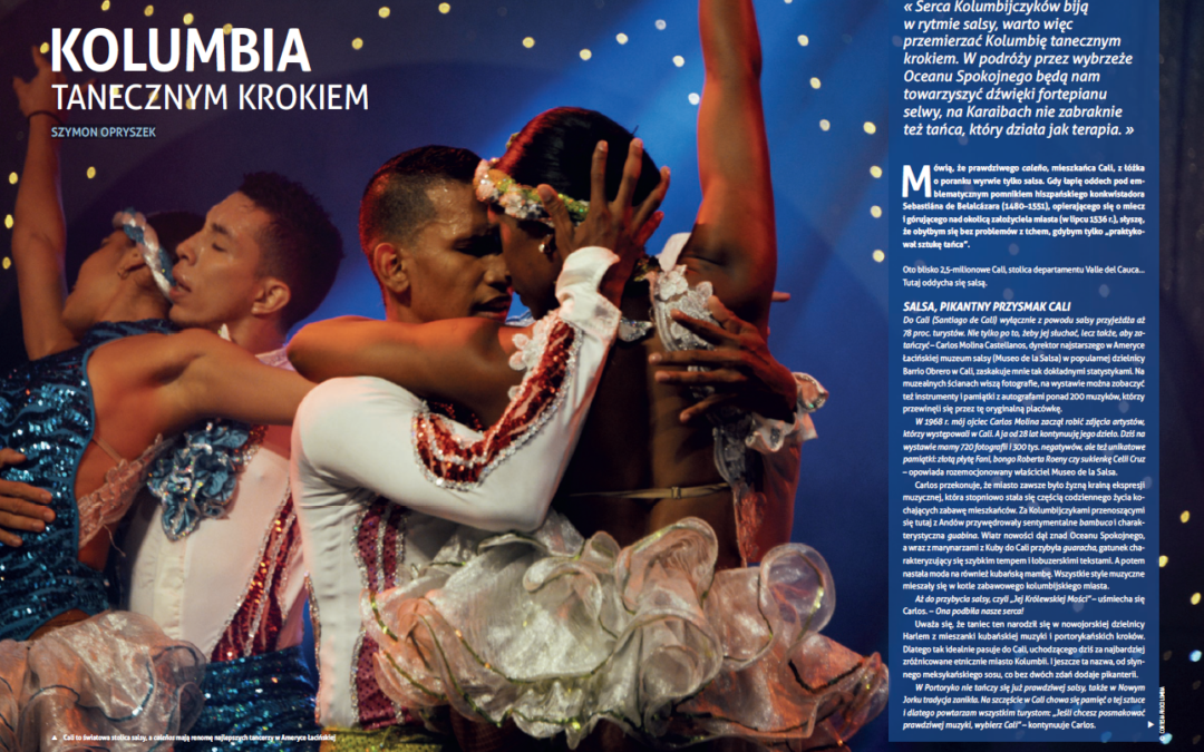 Kolumbia tanecznym krokiem –artykuł Szymona Opryszka w najświeższym numerze magazynu „All Inclusive”