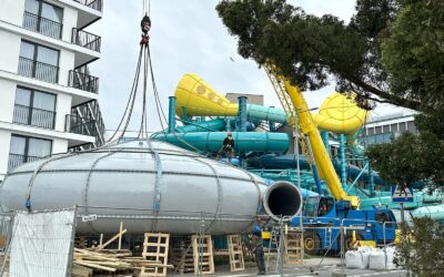 W aquaparku Aqua Resort w Międzyzdrojach zamontowano najnowocześniejsze zjeżdżalnie Pol-Glass.