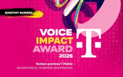 Organizatorzy Voice Impact Award: chcemy wspierać dziennikarzy przyczyniających się do burzenia barier w polskim społeczeństwie