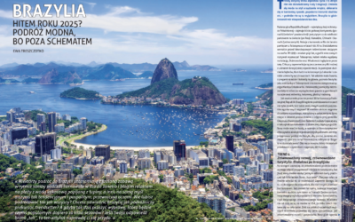 Brazylia hitem roku 2025? Podróż modna, bo poza schematem – artykuł Ewy Treszczotko w najnowszym numerze magazynu „All Inclusive”
