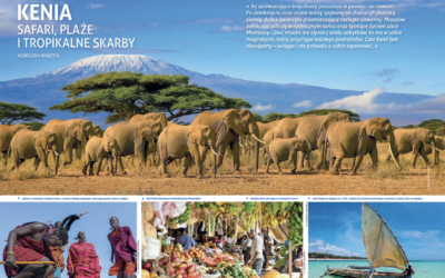 Kenia. Safari, plaże i tropikalne skarby – artykuł Agnieszki Wasztyl w najświeższym numerze magazynu „All Inclusive”