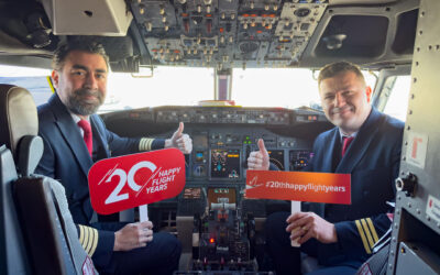 20 lat Corendon Airlines – jubileuszowe niespodzianki na pokładzie!