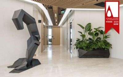 Srebrna nagroda dla BIT CREATIVE w międzynarodowym konkursie A’Design Award & Competition. Jury doceniło wnętrza siedziby Greenberg Traurig
