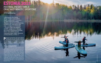 Estonia 2025. Festiwal Pieśni i Tańca oraz aktywności sportowe – artykuł Tomasza Otockiego w najnowszym magazynie „All Inclusive”