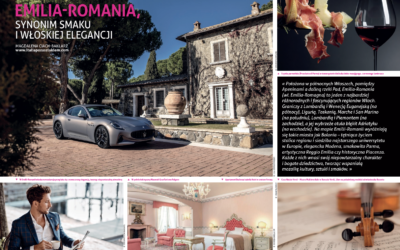 Emilia-Romania, synonim smaku i włoskiej elegancji – artykuł Magdaleny Ciach-Baklarz w najnowszym magazynie „All Inclusive”