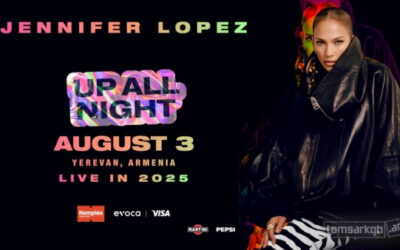 Jennifer Lopez to Perform Live in Yerevan This August as Part of Her “Up All Night” Tour