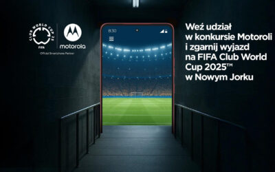 Motorola zaprasza fanów piłki nożnej na ekskluzywny konkurs związany z FIFA Club World Cup 2025™. Do wygrania pięć wyjazdów na finał i półfinał