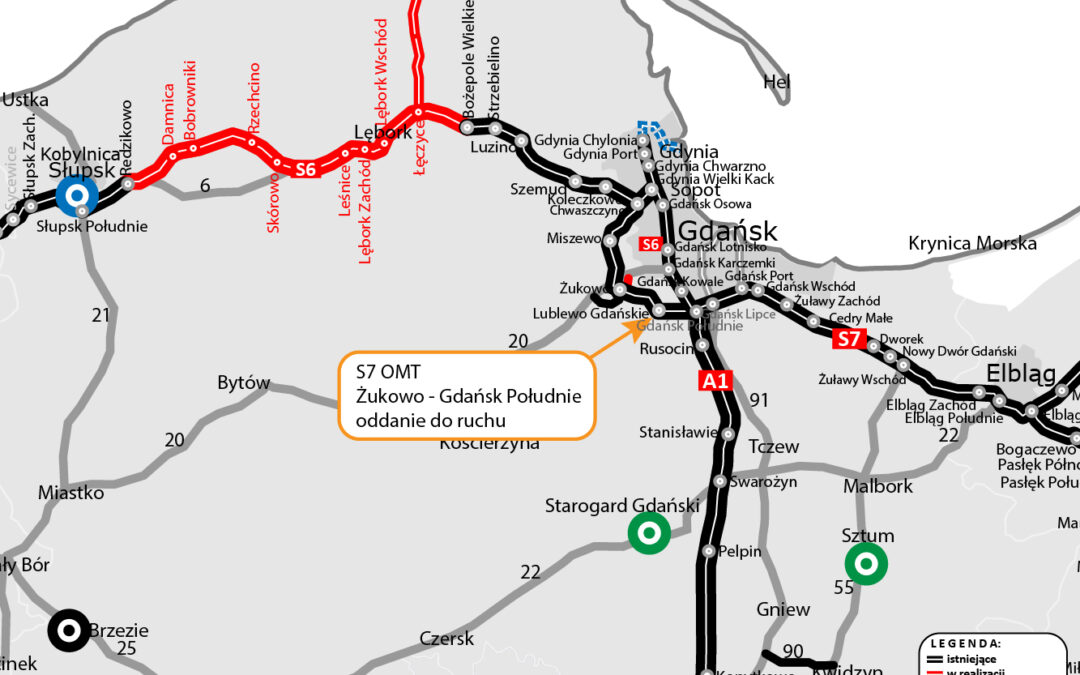 Na święta S7 Obwodnicą Metropolii Trójmiejskiej