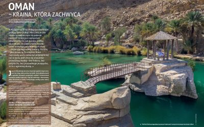 Oman – kraina, która zachwyca – artykuł Aleksandry Kaźmierowskiej w najświeższym wydaniu magazynu „All Inclusive”