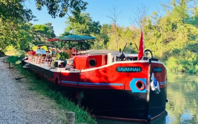 French Waterways Elevates Canal du Midi Voyage with Vintage Auto, Helicopter Tours