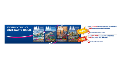 Stale rosnące statystyki magazynu „All Inclusive”