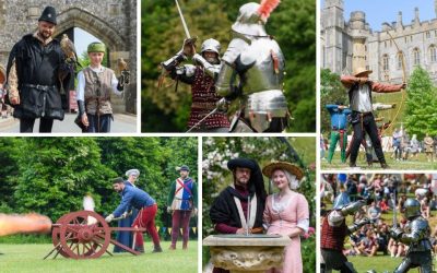 Thousands flock to Arundel Castle for Easter Medieval Festival