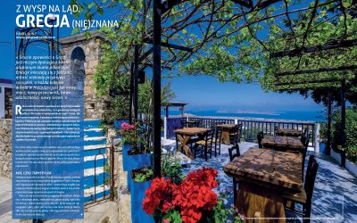 Z wysp na ląd. Grecja (nie)znana – artykuł Pawła Kunza w pachnącym świeżością wiosenno-letnim wydaniu magazynu „All Inclusive”