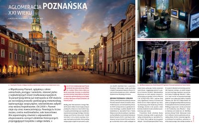 Aglomeracja Poznańska XXI wieku – artykuł Grzegorza Bednarka i Darii Kurbało w nowym magazynie „All Inclusive”