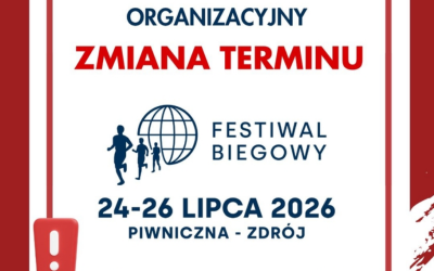 Zmiana terminu 17. Festiwalu Biegowego w Piwnicznej-Zdroju