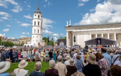 W Wilnie – miejscu narodzin kultu Bożego Miłosierdzia –  odbywa się największe zgromadzenie katolickie