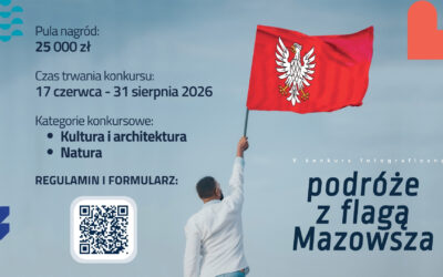 Zabierz flagę Mazowsza i ruszaj w drogę. Do wygrania 25 tysięcy złotych