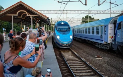 Pendolino po raz pierwszy w Ustce