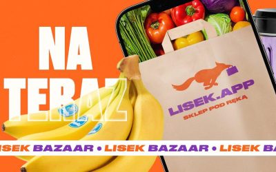 Lisek.App to już nie tylko zakupy spożywcze. Rusza Lisek Bazaar