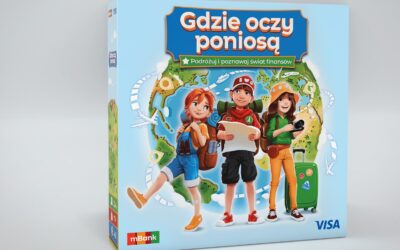 Najlepsze lekcje płyną ze wspólnie spędzonego czasu. mBank stworzył grę planszową dla dzieci „Gdzie Oczy Poniosą”