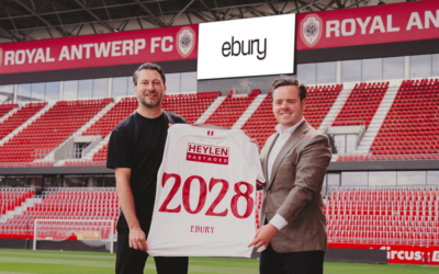 Press Release July 22, 2026 • 1 Min Read Ebury expands European football presence with new Royal Antwerp FC partnership
