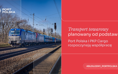 Transport towarowy zaplanowany od podstaw. Port Polska i PKP Cargo rozpoczynają współpracę