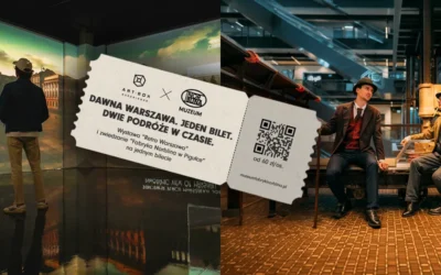 Dwie historie Warszawy. Jeden bilet. Muzeum Fabryki Norblina i Art Box Experience łączą siły na wakacje