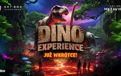 DINO EXPERIENCE – nadchodzi największa prehistoryczna podróż tego roku w Art Box Experience i Art Box Metaverse